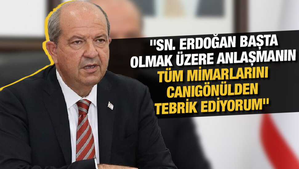 Cumhurbaşkanı Tatar'dan İstanbul'da imzalanan Tahıl Sevkiyatı Anlaşması'na ilişkin açıklama