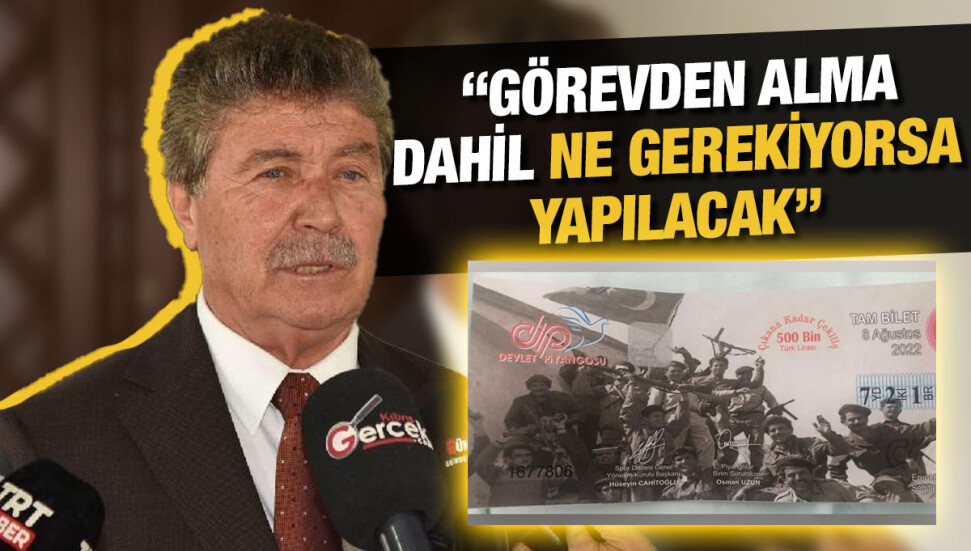 Başbakan Ünal Üstel: Sorumlulardan hesap sorulacak