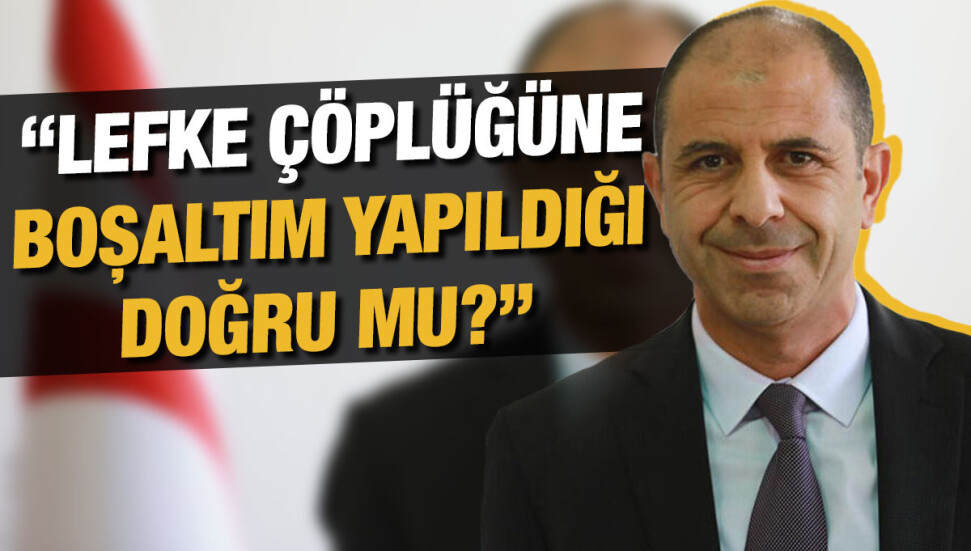 Kudret Özersay: Yetkililer uyuyor mu? Halk sağlığı tehlike altında!