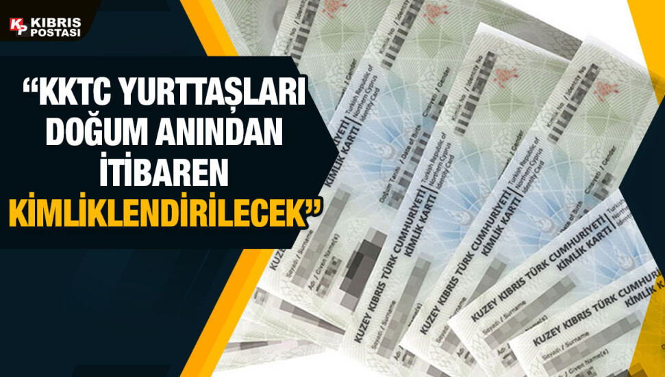 Resimli yeni kimlik kartına sahip çocuklar, Türkiye’ye KKTC kimlikleri ile seyahat edebilecek
