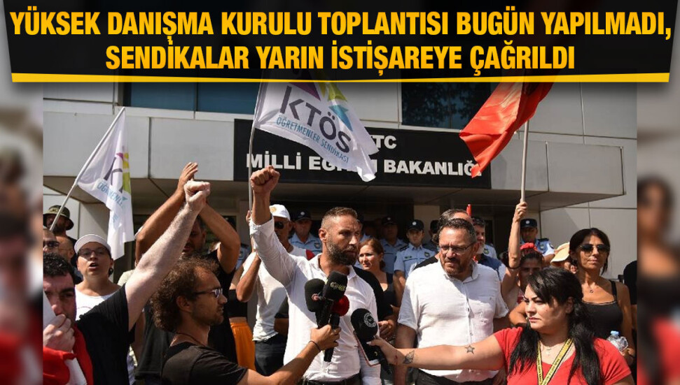 Öğretmen sendikalarının Eğitim Bakanlığı’ndaki eylemi sona erdi