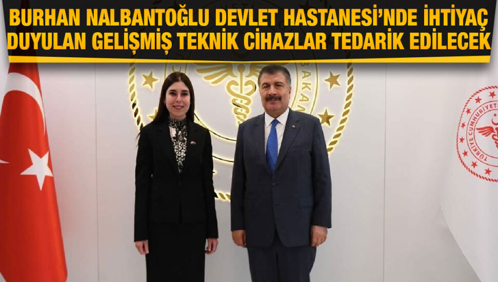 Sağlık Bakanı İzlem Gürçağ Altuğra ile Fahrettin Koca görüştü