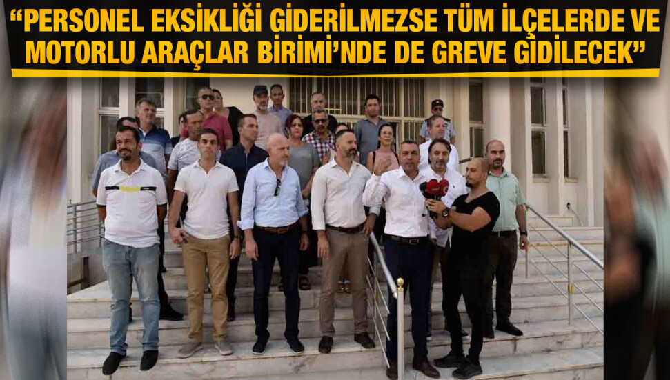 Kamuda örgütlü sendikalar, Motorlu Araçlar Birimi’nde de greve gidileceğini açıkladı