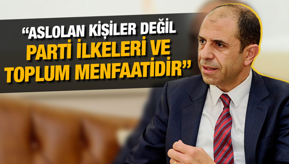 Kudret Özersay: Güven tazelenerek yola devam edilecek