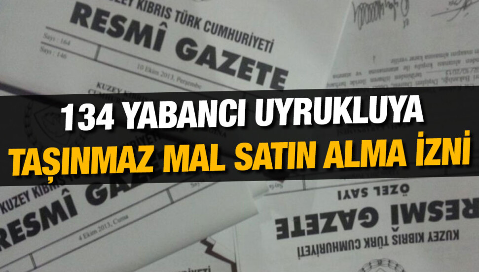Bakanlar Kurulu kararları Resmi Gazete'de