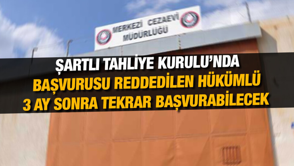 "Şartlı Tahliye (Değişiklik) Tüzüğü" Resmi Gazete’de yayımlandı