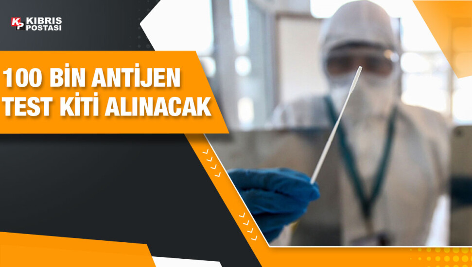 2 milyon 71 bin TL karşılığında, 100 bin koronavirüs antijen test kiti alınacak