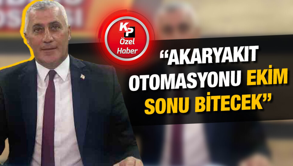 Olgun Amcaoğlu: Akaryakıt otomasyonu ile kayıt dışılığın önüne geçilecek