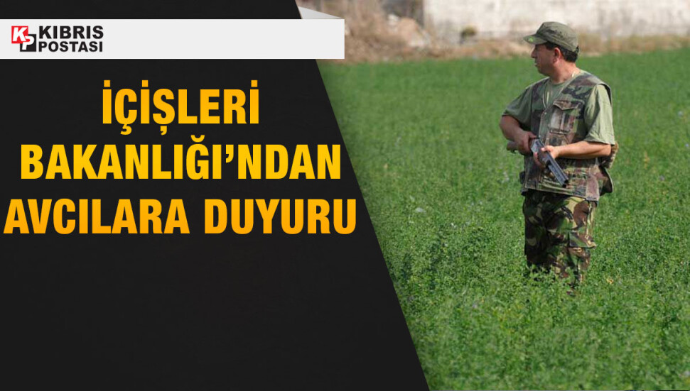 Av ruhsat işlemleri için İskele, Gazimağusa, Lefkoşa ve Girne kaymakamlıkları bugün açık olacak