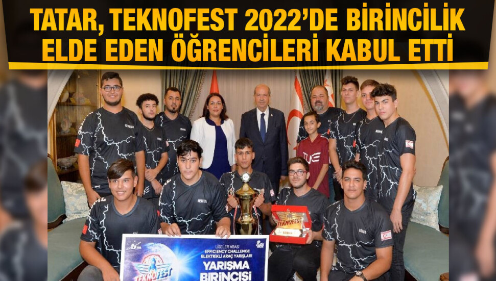 Cumhurbaşkanı Tatar: Gençlerimiz ve öğrencilerimiz uluslararası etkinliklerde başarılı işlere imza atmaktadır