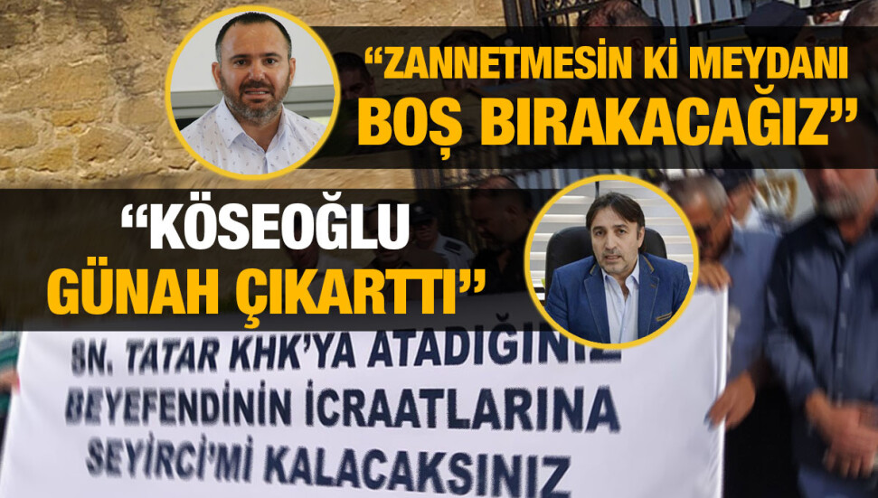 KTAMS ve Kamu-Sen, Cumhurbaşkanlığı önünde basın açıklaması yaptı