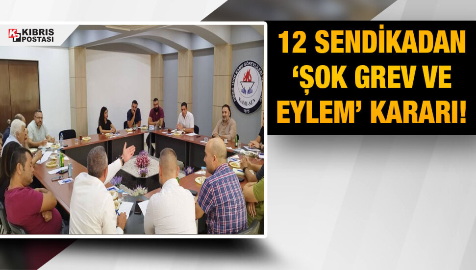 Sendikalar, bazı dairelerde şok grev ve eylemler başlatacak