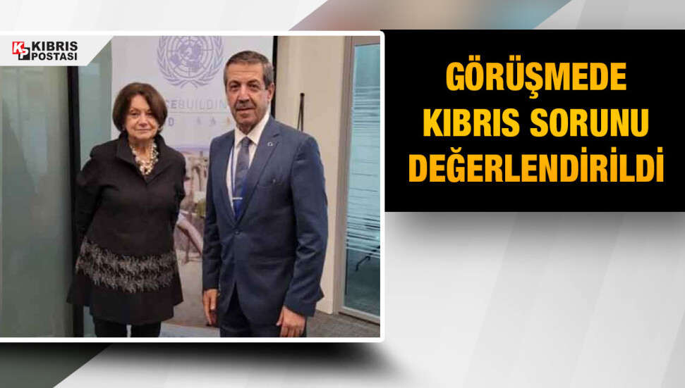 Dışişleri Bakanı Ertuğruloğlu, BM Genel Sekreteri’nin Yardımcısı Di Carlo ile görüştü