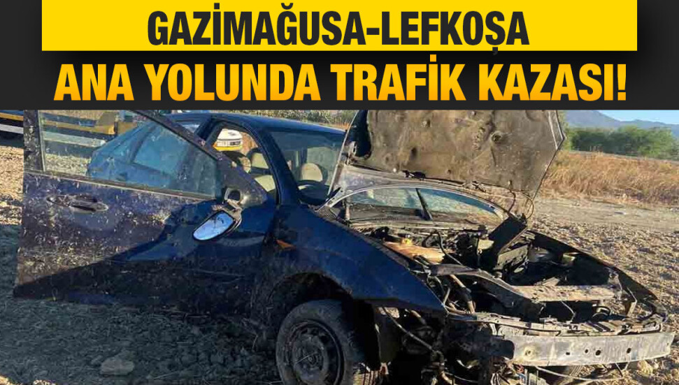 Direksiyon hakimiyetini kaybetti, takla attı