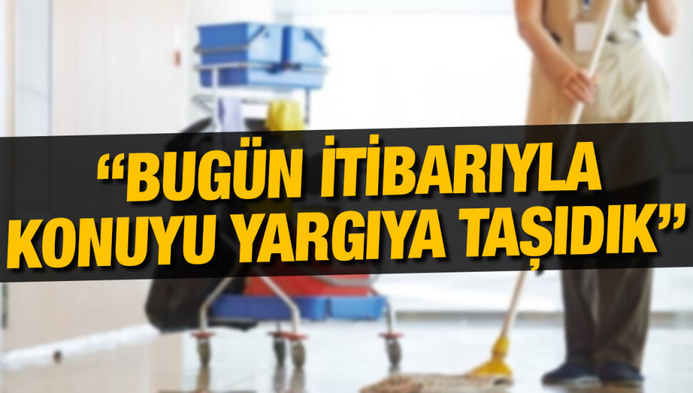 Okullardaki temizlik ihalesine katılan 3 firma, hukuki haklarının gasp edildiğini savundu