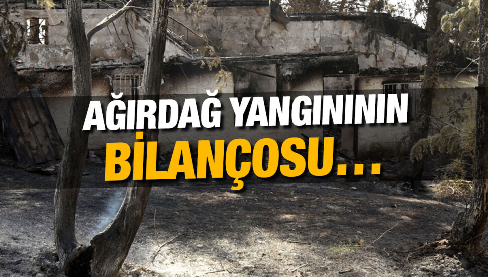 Ağırdağ yangını… Toplamda 5 ev ve 4 araç yanarak zarar gördü