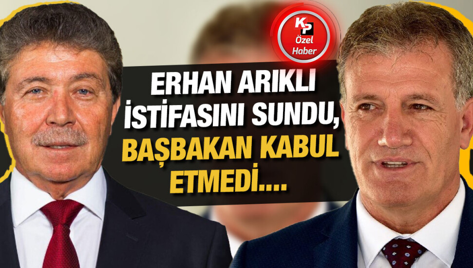 Erhan Arıklı istifa etti, Ünal Üstel reddetti!