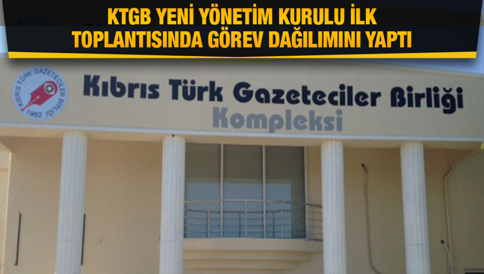Kıbrıs Türk Gazeteciler Birliği başkanlığına yeniden Emin Akkor getirildi
