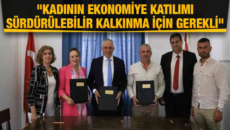 Dipkarpaz'da kadınların üretimlerinin satışı için merkez oluşturulacak