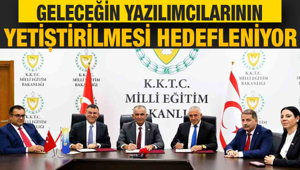 “Gençlere Yatırım Geleceğe Yazılım Projesi” için iş birliği protokolü imzalandı