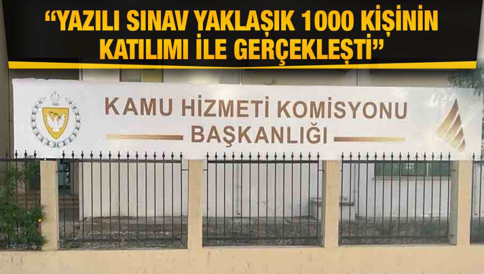 Kamu Hizmeti Komisyonu’ndan açıklama
