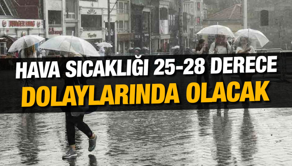 Yağışlı hava 24 Ekim'e kadar devam edecek…
