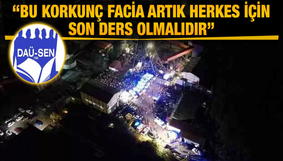 Daü-Sen: Türkiye'nin, Bartın ve Amasra'nın başı sağ olsun