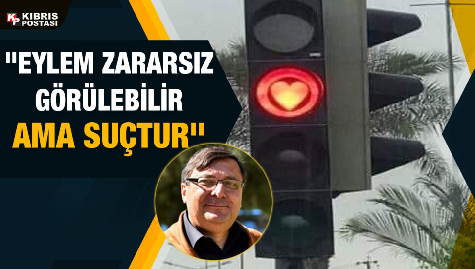 Trafik ışığındaki kalp çıkartması… Bülent Dizdarlı: Ben cezadan yanayım