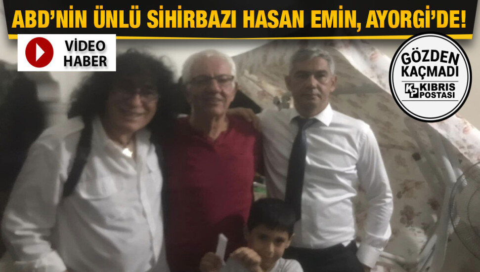 Ünlü Kıbrıslı Türk sihirbaz yıllar sonra Girne'de