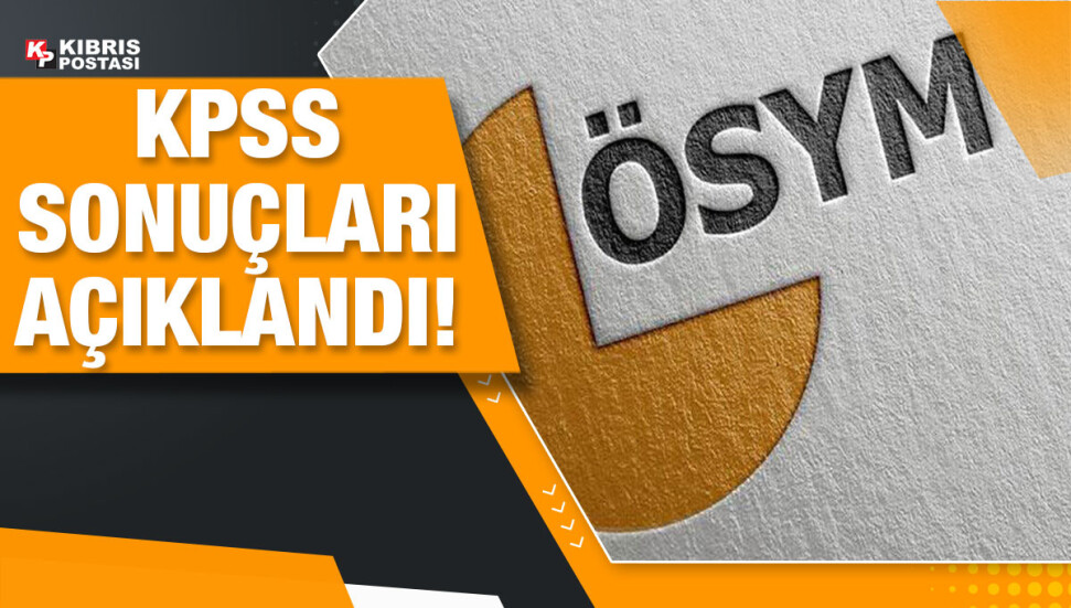 2022-KPSS Lisans sonuçları açıklandı