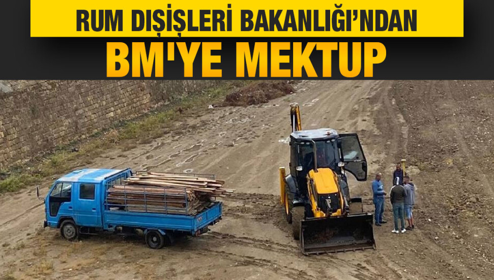 Rum Dışişleri Bakanlığı, Taksim Sahası’nda süren çalışmaların durdurulmasını istedi