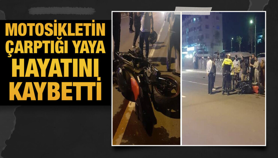 Lefkoşa-Güzelyurt ana yolunda kaza! Motosikletin çarptığı yaya hayatını kaybetti!
