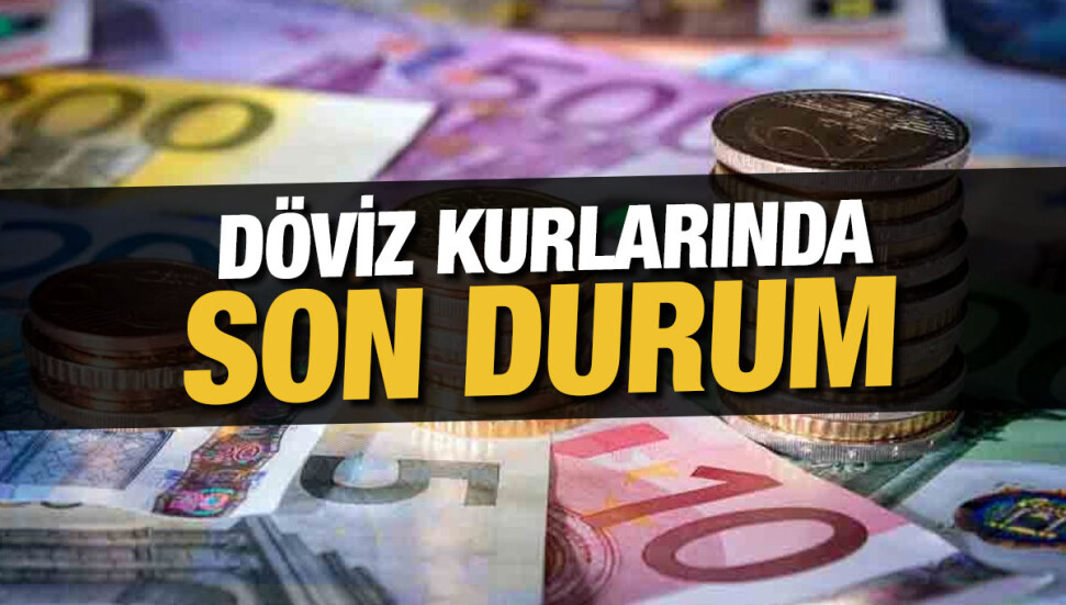 Euro 18,56 liradan, sterlin 21,61 liradan işlem görüyor