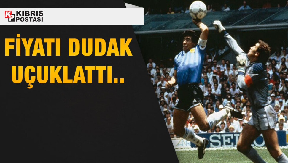 'Tanrı’nın Eli' topu açık artırmada