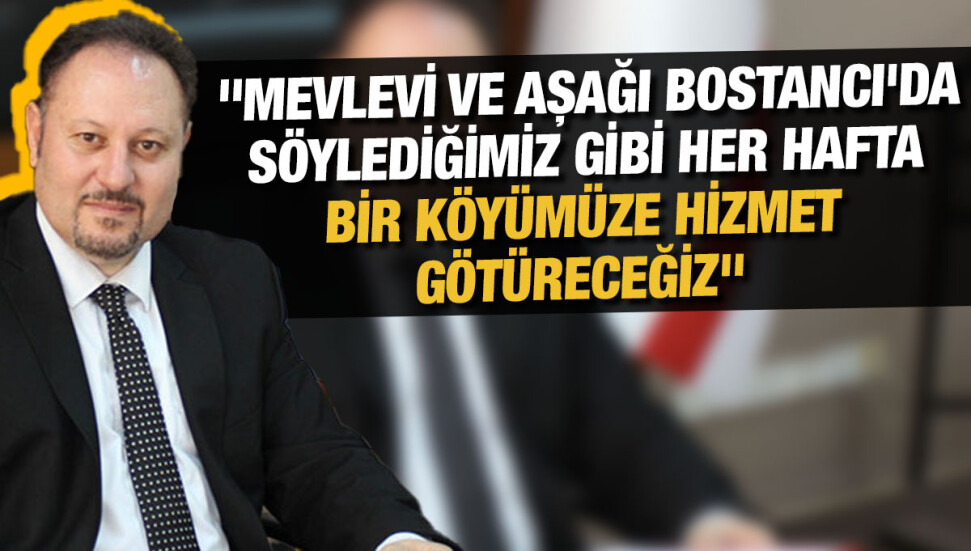 Kırsal kesim arsalarının altyapı çalışmaları devam ediyor