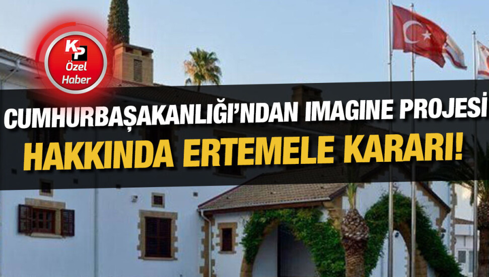 Imagine Eğitim Programı, Cumhurbaşkanlığı tarafından ertelendi