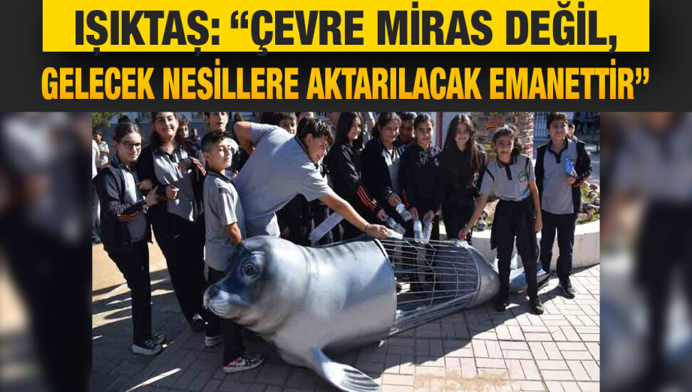 "Hedef Sıfır Atık Atleks Sanverler Ortaokulu Pilot Projesi" bugün düzenlenen törenle başlatıldı