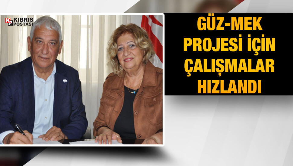 Güzelyurt’ta meslek kursları için malzemeler teslim alındı