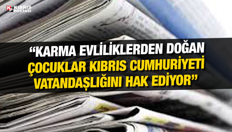 Karma evlilik mağdurlarının eylemi Rum basınına da yansıdı