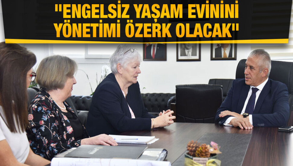 Hasan Taçoy, TAIEX temsilcileriyle Engelsiz Yaşam Evi'ni konuştu