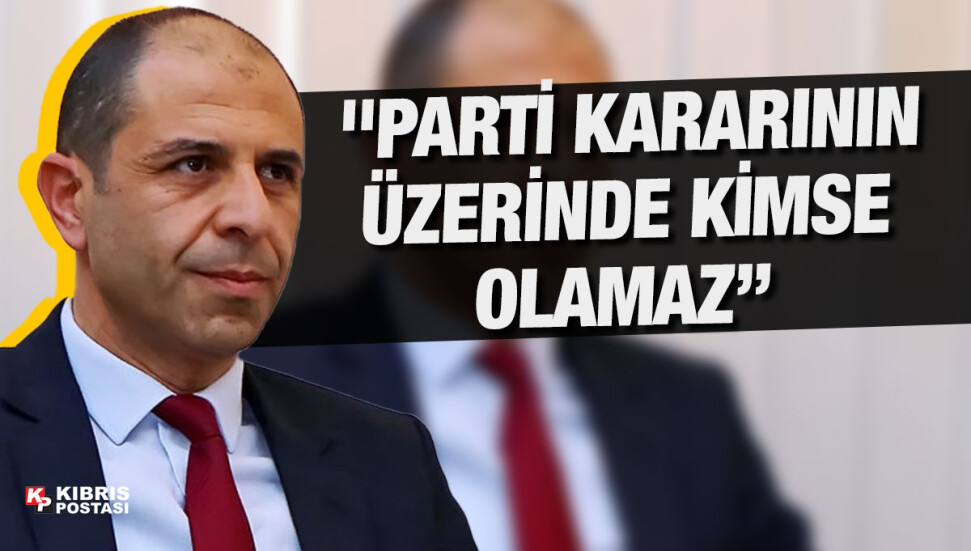 Kudret Özersay: Ben dahil hiç kimse bulunmaz hint kumaşı değildir