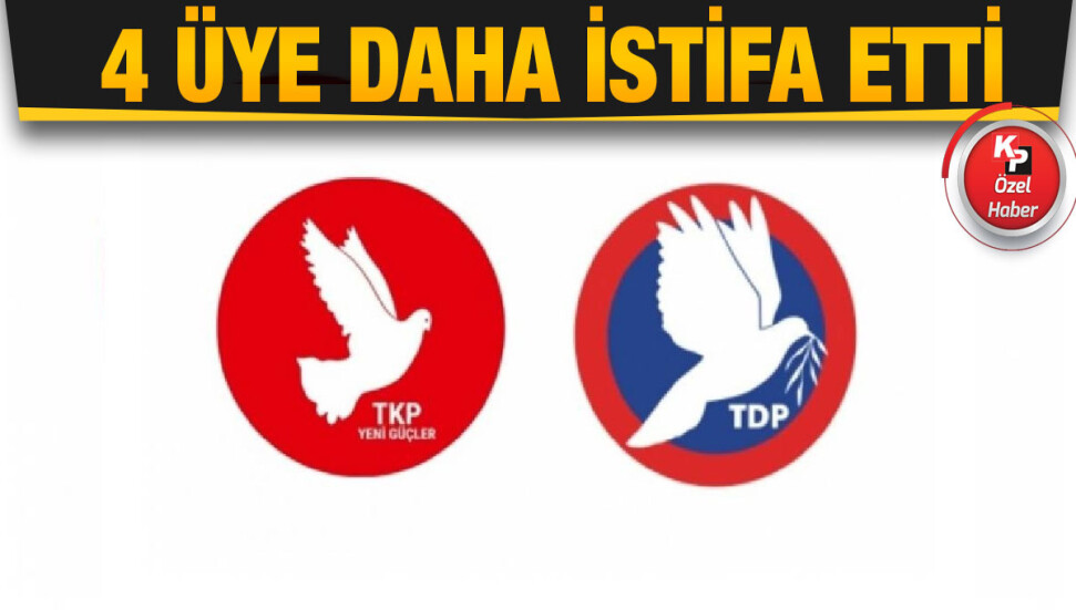 TDP-TKP Güzelyurt İlçesi'nde 4 üye daha istifa etti