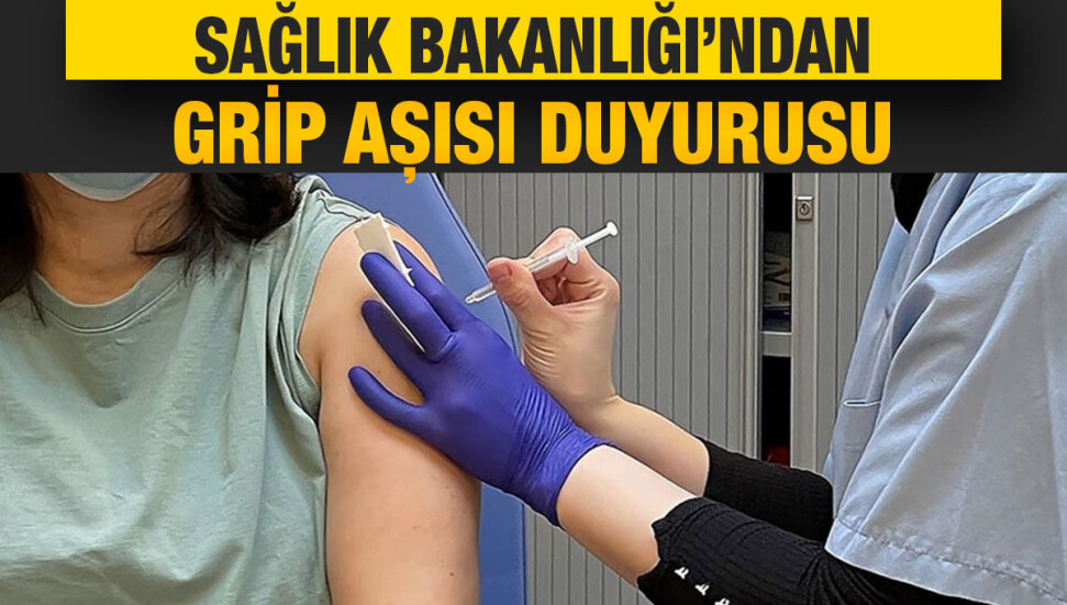 Grip aşısı olmak isteyen 50 yaş üstü kişilerin aşı olabileceği duyuruldu