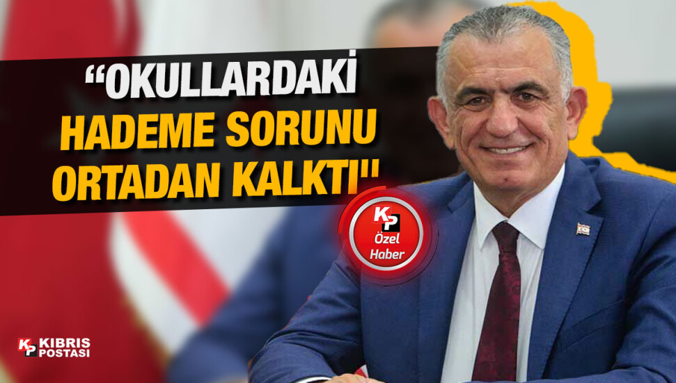 Nazım Çavuşoğlu: Okullarımızın temizliği duraksama olmadan yapılacak