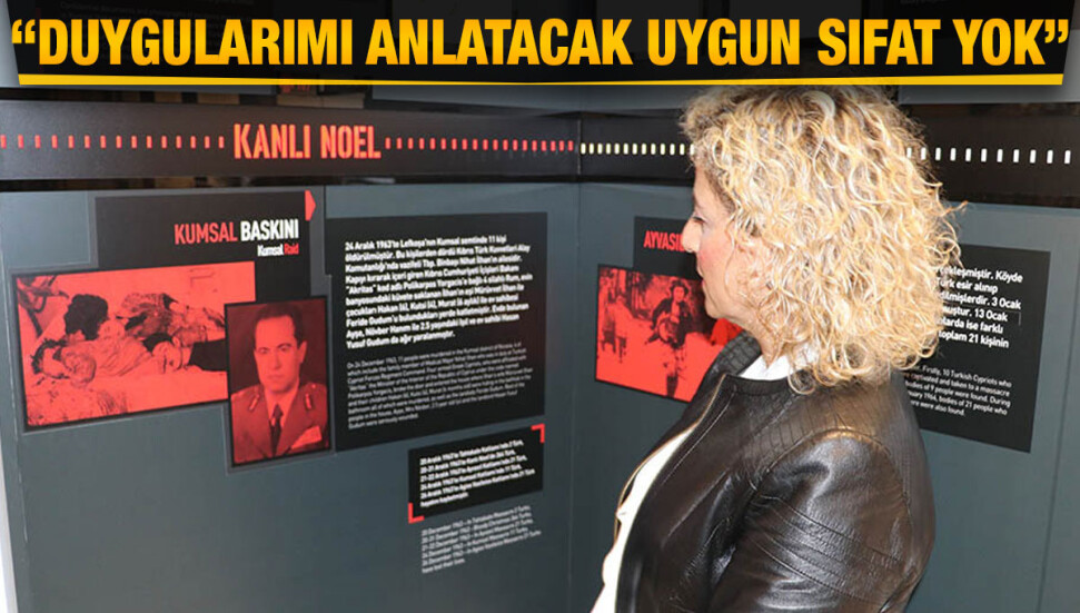 "Kanlı Noel" saldırısında eşi ve 3 evladı katledilen binbaşının kızı KKTC'yi ziyaret etti