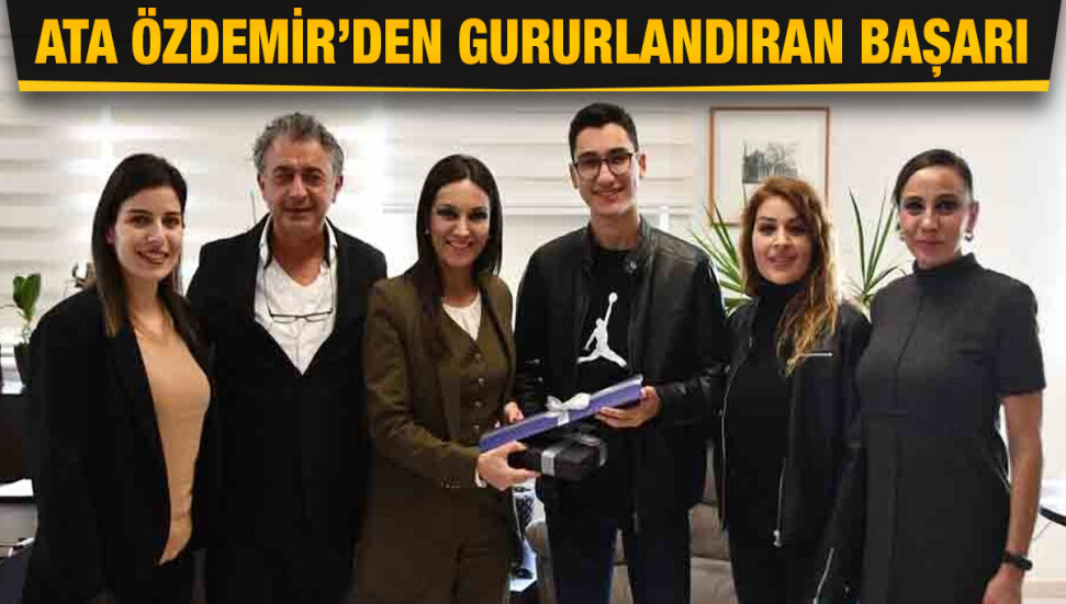 DAÜ öğrencisi Ata Özdemir, uluslararası forma tasarımı yarışmasında birinci oldu