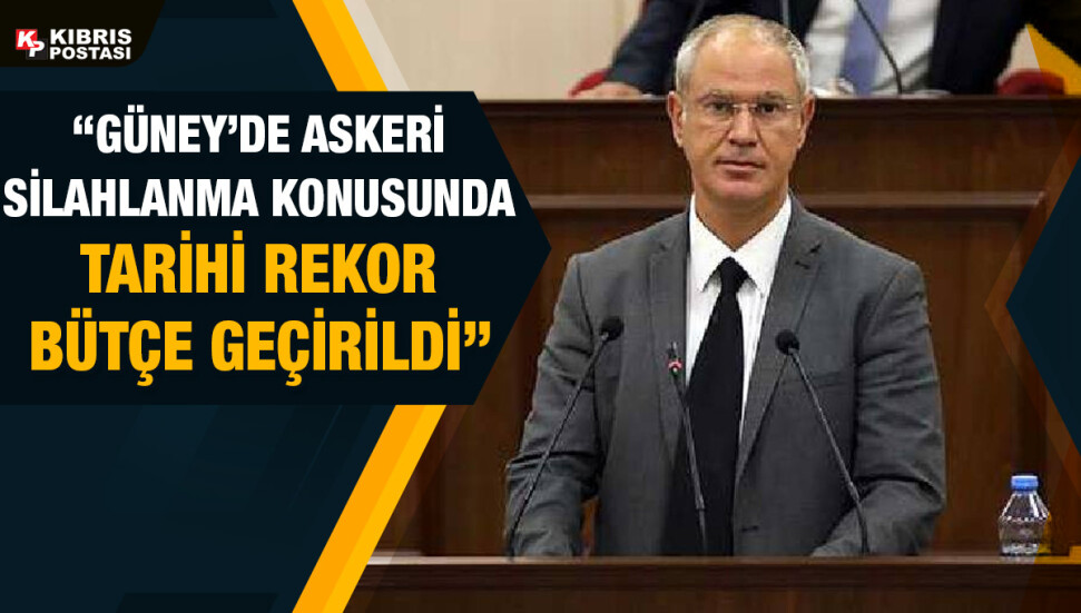 Oğuzhan Hasipoğlu: Silahlanma yarışına giren ülkelerin Kıbrıs’ta barışa yönelik açıklamalarını samimi bulmuyoruz