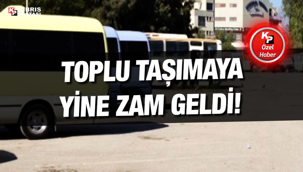 Toplu taşıma ücretlerine yine zam geldi!