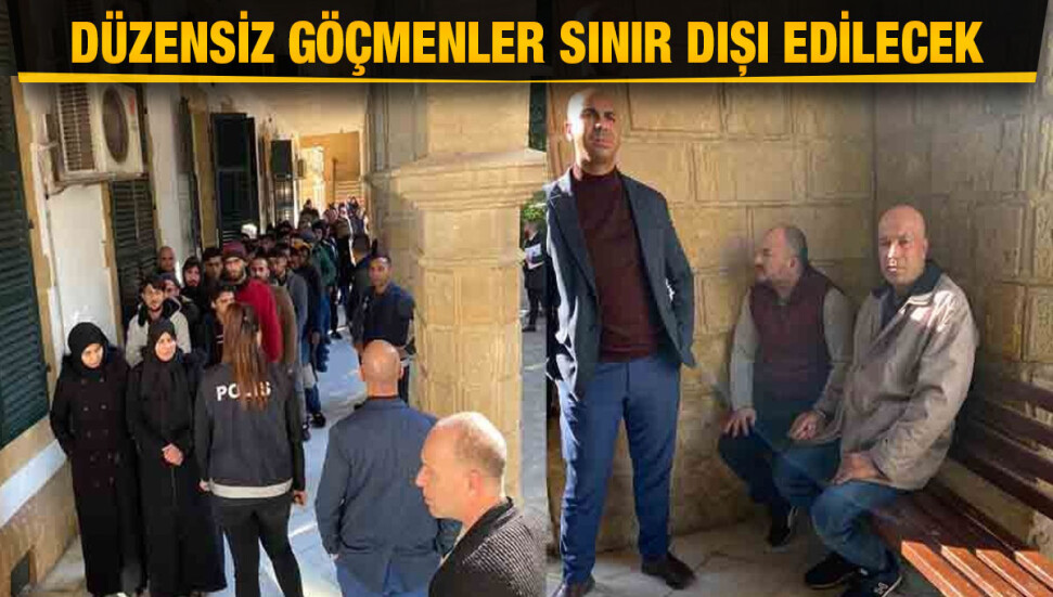 Girne’de düzensiz göçmen operasyonu: 36 düzensiz göçmen ve 2 göçmen kaçakçısı 8 gün tutuklu kalacak