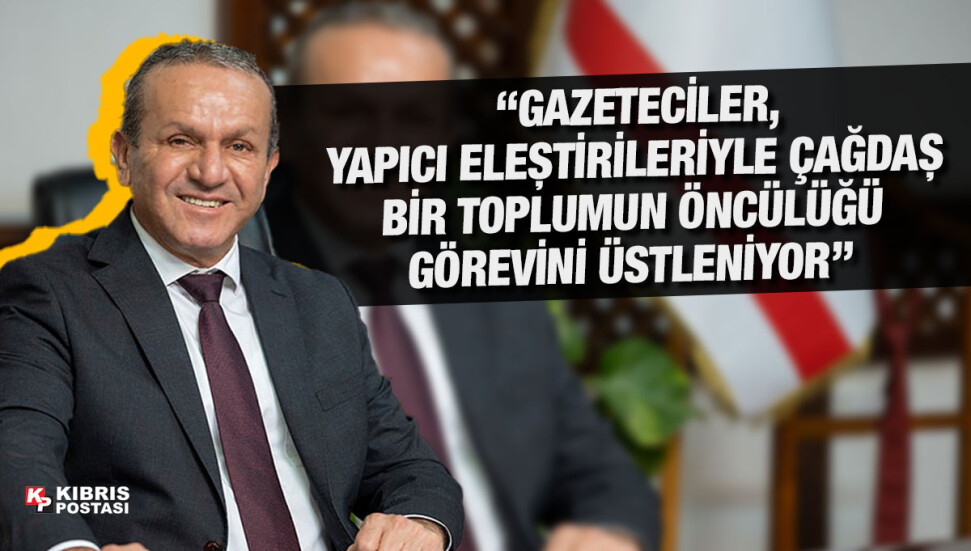 Fikri Ataoğlu: Gazeteciler, çağdaş toplumun öncülüğü görevini üstleniyor